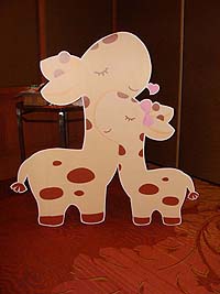 Baby Zoo birthday theme Posters / Cutouts